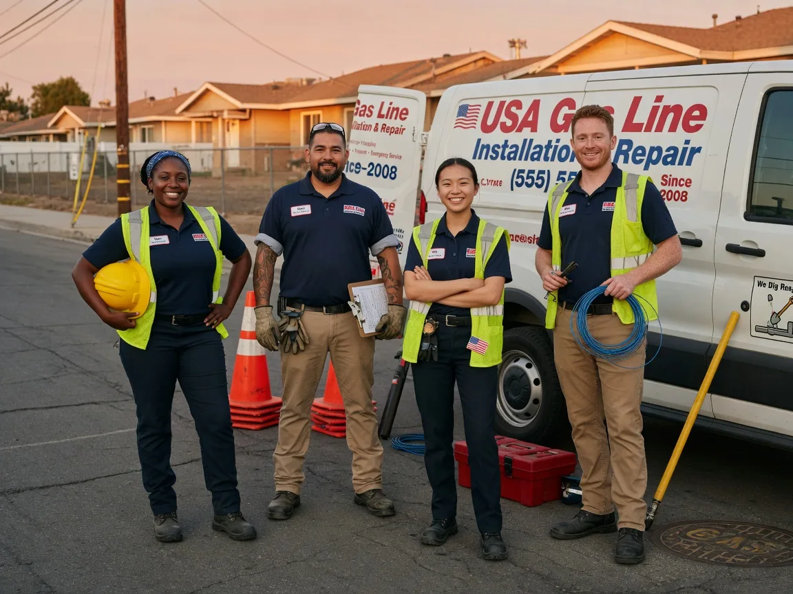 Gas Line Installation company in Revloc, PA
